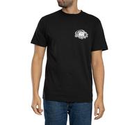 Vans Hombre Camiseta Gráfica Hot Lines Back, Black, S