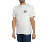 Vans de los hombres Camiseta gráfica Hot Lines Back, Blanco