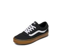 Vans Hombre Zapatillas De Lona Brooklyn, Black/Gum, 42 EU