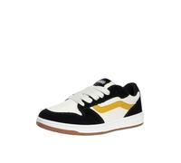 Vans Hombre Zapatillas Deportivas con Encaje Y Cuadros Ryland, Black/White, 47 EU
