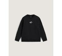 Vans - Jersey con cuello redondo Food Spot para niños (8-14 anos), Negro, Talla: S