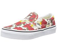 Vans K Classic Slip-On, Zapatillas de Estar por casa Niñas, Disney/Belle/True White, 31.5