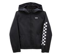 Vans Kastle Classic Windbreaker, chaqueta Niñas, Black-White,
