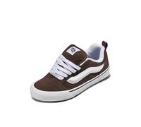 Vans Knu Skool, Zapatos de Skate Unisex Adulto, Café/Blanco, 42.5 EU