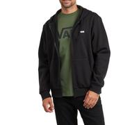 Vans Sudadera con cremallera Left Chest FZ Po Negro XL
