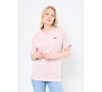 Vans Left Chest Logo Tee Em L Rosa
