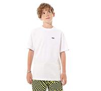 Vans Left Chest tee Boys Camiseta, Blanco (White Wht), Large para Niños