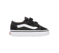 Vans - Marcas - Td Old Skool V Black - Talla Infantil 7,5 US - Negro Negro 7.5 US