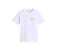 Vans Metal University Oversized Ss White Talla: S | Camisetas de Seda Outlet | Mujer | Blanco