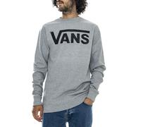 Vans MN Classic Crew II Sudadera, Gris (Cement Heather-Black Ady), S para Hombre