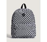 Vans - Mochila Old Skool Check, Negro, Talla: Talla única