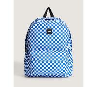 Vans - Mochila Old Skool Checkerboard, Azul, Talla: Talla única