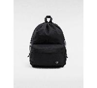 Vans - Mochila Old Skool con cierre de cordón, Hombre, Negro, Talla: Talla única