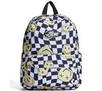 Vans Mochila unisex Old Skool Grom, color blanco y negro, talla M, blanco y negro, M