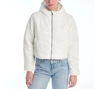 Vans - MTE Foundry Crop Puff Jacket - Jackets - Mujer - Blanco - S -