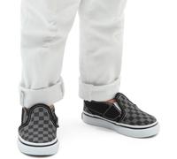 Vans Niños Lifestyle Classic FTW Sneaker Td Slip-On V (Checkerboard) Blk/Pewter 18