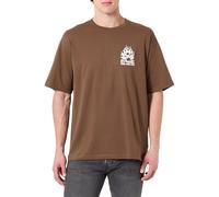 Camiseta vans off the wall fever ss t vintage cocoa hombre 2XL