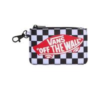 Vans Off The Wall Zip Wallet, Accesorio Billetera de Viaje Unisex Adulto, Negro y Blanco, OS