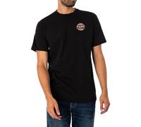 Vans OG Pennant SS Crew tee-b Camiseta, Negro, M para Hombre