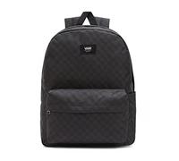 Vans Old Skool Check Backpack, Mochila Unisex Adulto, Negro-carbón, Talla única