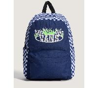 Vans - Old Skool Grom Backpack CHECKERBOARD Deep Indigo, Azul, Talla: Talla única
