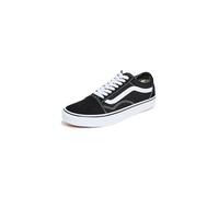 Vans Old Skool (Suede/Canvas), Zapatillas Deportivas Unisex Adulto, Negro Black White 01, 42 EU