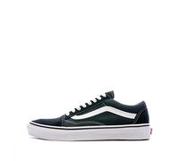Vans Old Skool (Suede/Canvas), Zapatillas Deportivas Unisex Adulto, Negro Black White 01, 43 EU