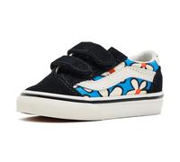 VANS Zapatillas de velcro OLD SKOOL V. Color Negro/Azul/Blanco