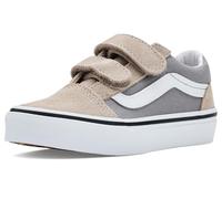 Vans Old SKOOL V CRW85T1 Gray Grigio Scarpe Bambino Sneakers Strappi 27