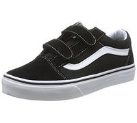 Vans Old Skool V Vvhe, Zapatillas Unisex niños, Negro Black True Whit 6bt, 30.5 EU