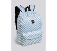 Vans - Mochila Old Skool Check, Azul, Talla: Talla única