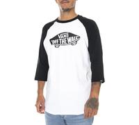Vans Otw Raglan - Camiseta Cuello Redondo Hombre Blanca / Negra