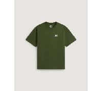 Vans - Oval Logo Loose SS Tee Green Balsam, Hombre, Verde, Talla: M