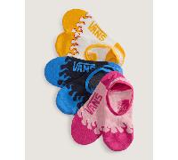 Vans - Pack de 3 calcetines Canoodle Fuego, Hombre, Azul, Talla: L (42.5-47 )