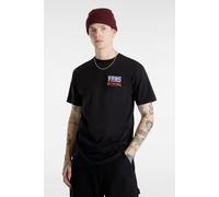 Vans Palm Cheers Classic Ss Black Talla: S | Camisetas con Decoración Impresa Outlet | Hombre | Negro