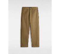 Vans - Pantalón chino de corte holgado Authentic, Hombre, Marrón, Talla: 33