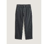 Vans - Pantalones chinos de corte holgado con panel lateral Authentic, Hombre, Gris, Talla: 36