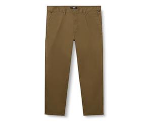 Vans Pantalones Chinos Rectos auténticos para Hombre, Color Verde Oliva, 32 W/30 L, Mossy Olive, 32W / 30L