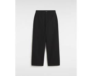 Vans - Pantalones de carpintero de corte holgado, Mujer, Negro, Talla: 24