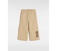 Vans - Pantalones de chándal de niñas Happy Days (2-8 años), Beis, Talla: 6-7A