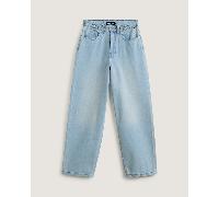 Vans - Pantalones de denim y corte holgado Check-5, Mujer, Azul, Talla: 28