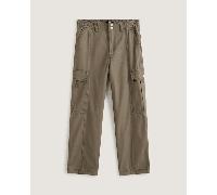 Vans - Pantalones de lona Sidewalk, Mujer, Gris, Talla: XXS