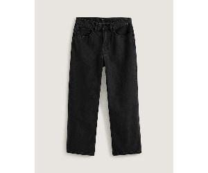 Vans - Pantalones largos vaqueros Check-5 de tiro caído, Hombre, Negro, Talla: 34