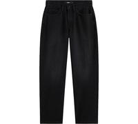 Vans - Pantalones Mujer - Check 5 Mid Rise Straight Pant Black Rinse para Mujer de Algodón - Talla 27 US - Negro Negro 27 US