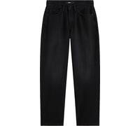 Vans - Pantalones Mujer - Check 5 Mid Rise Straight Pant Black Rinse para Mujer de Algodón - Talla 28 US - Negro Negro 28 US