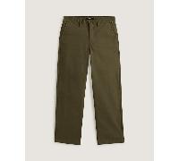 Vans - Pantalones rectos Authentic Chino, Hombre, Verde, Talla: 29