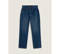 Vans - Pantalones recyos de talle medio Check-5, Mujer, Azul, Talla: 30