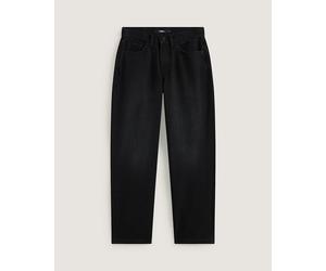 Vans - Pantalones recyos de talle medio Check-5, Mujer, Negro, Talla: 26