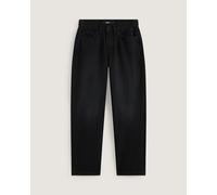 Vans - Pantalones recyos de talle medio Check-5, Mujer, Negro, Talla: 30