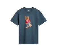 Vans Peace Oso tee SS Crew-B Camiseta, Purple, 10 años Unisex Niños